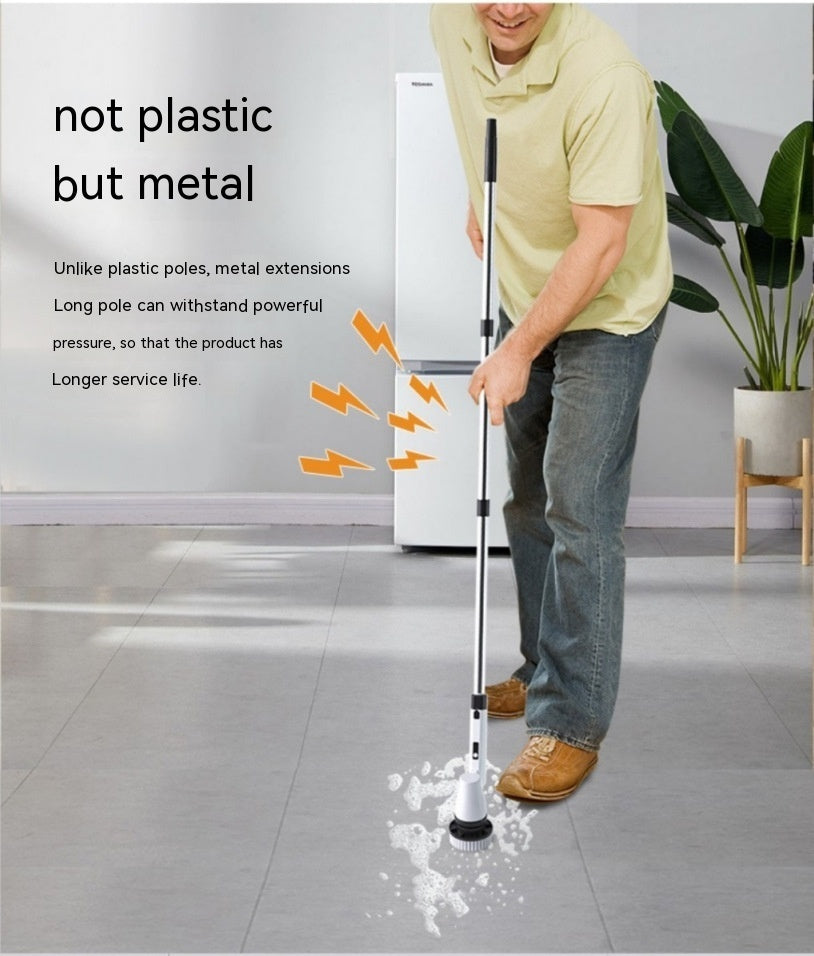 Electric Scrub Brush – 7-in-1 Bathroom & Floor Cleaner