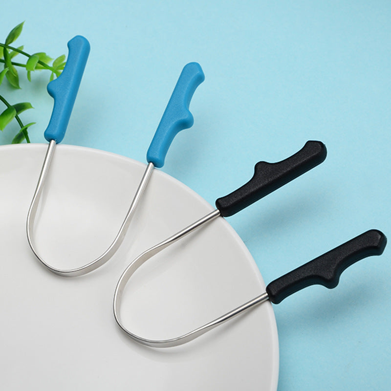 Tongue cleaning scrape