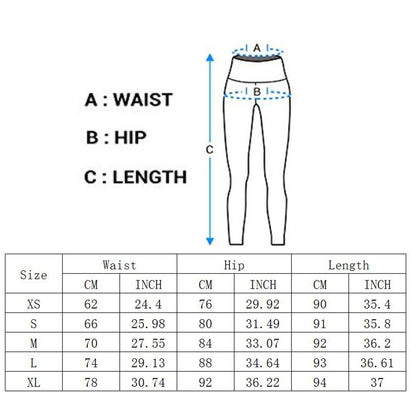 Pull high waist sports leggings