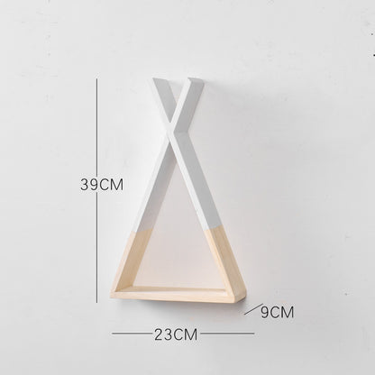 Nordic ins style home shelf