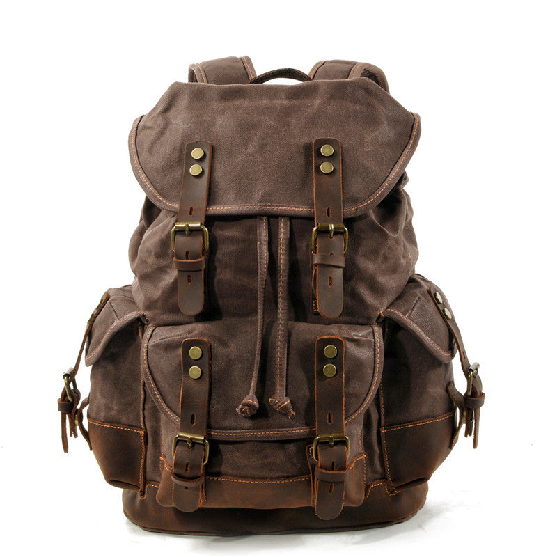 Durable & Wear Resistant Canvas Backpack Bag