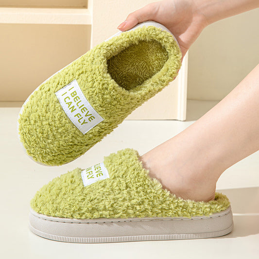 Non-Slip Indoor & Outdoor  Warm Fluffy Slipper Slides