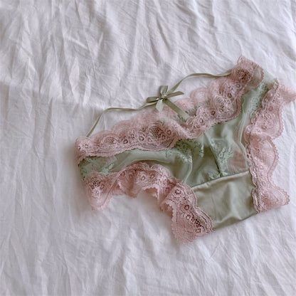 Sexy Lace Underwear Women Girl Student Underwear Pure Cotton Crotch Briefs