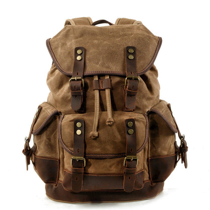 Durable & Wear Resistant Canvas Backpack Bag