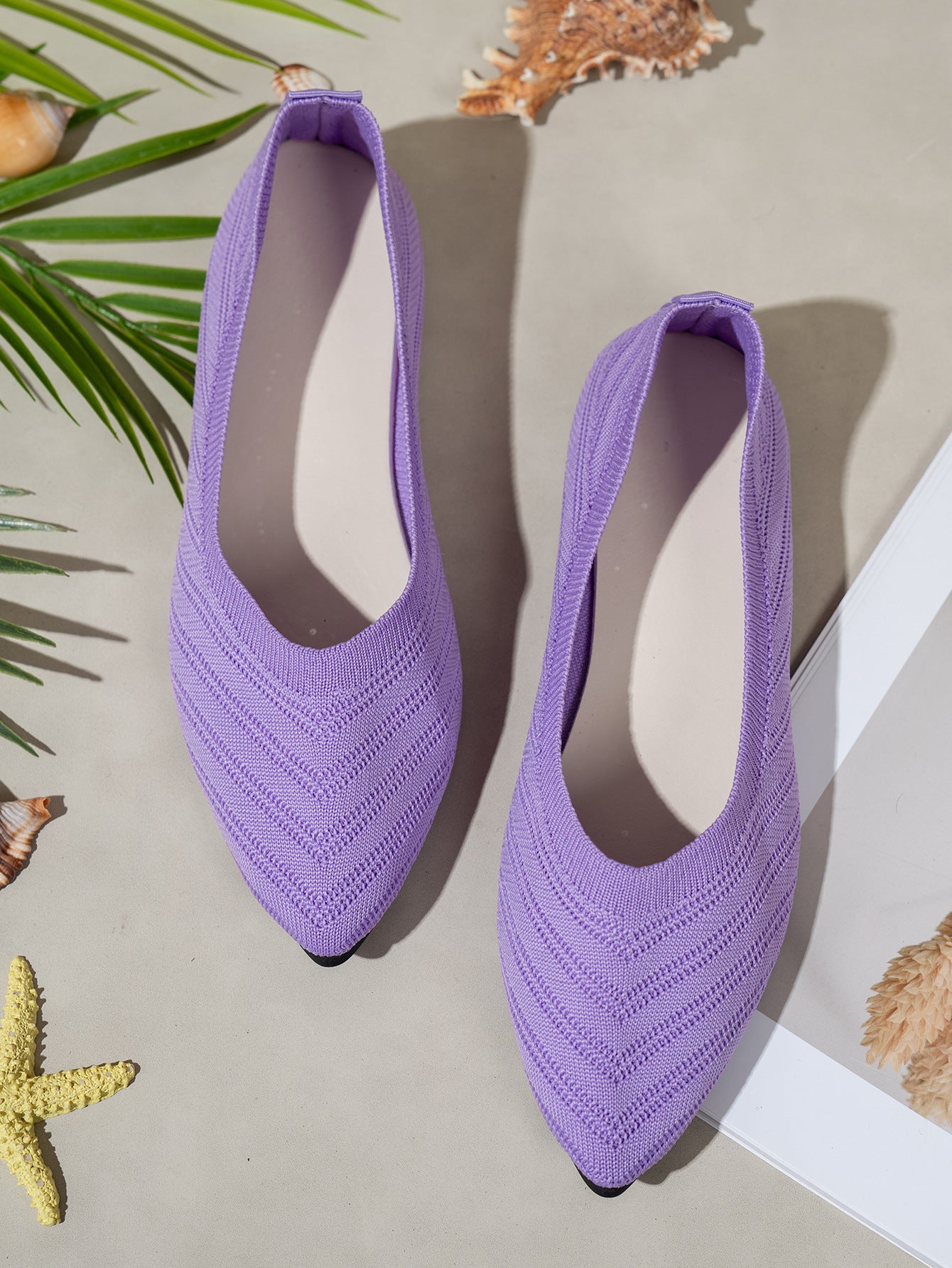 Flat Chic Pointed Toe & Comfy Designer Shoes