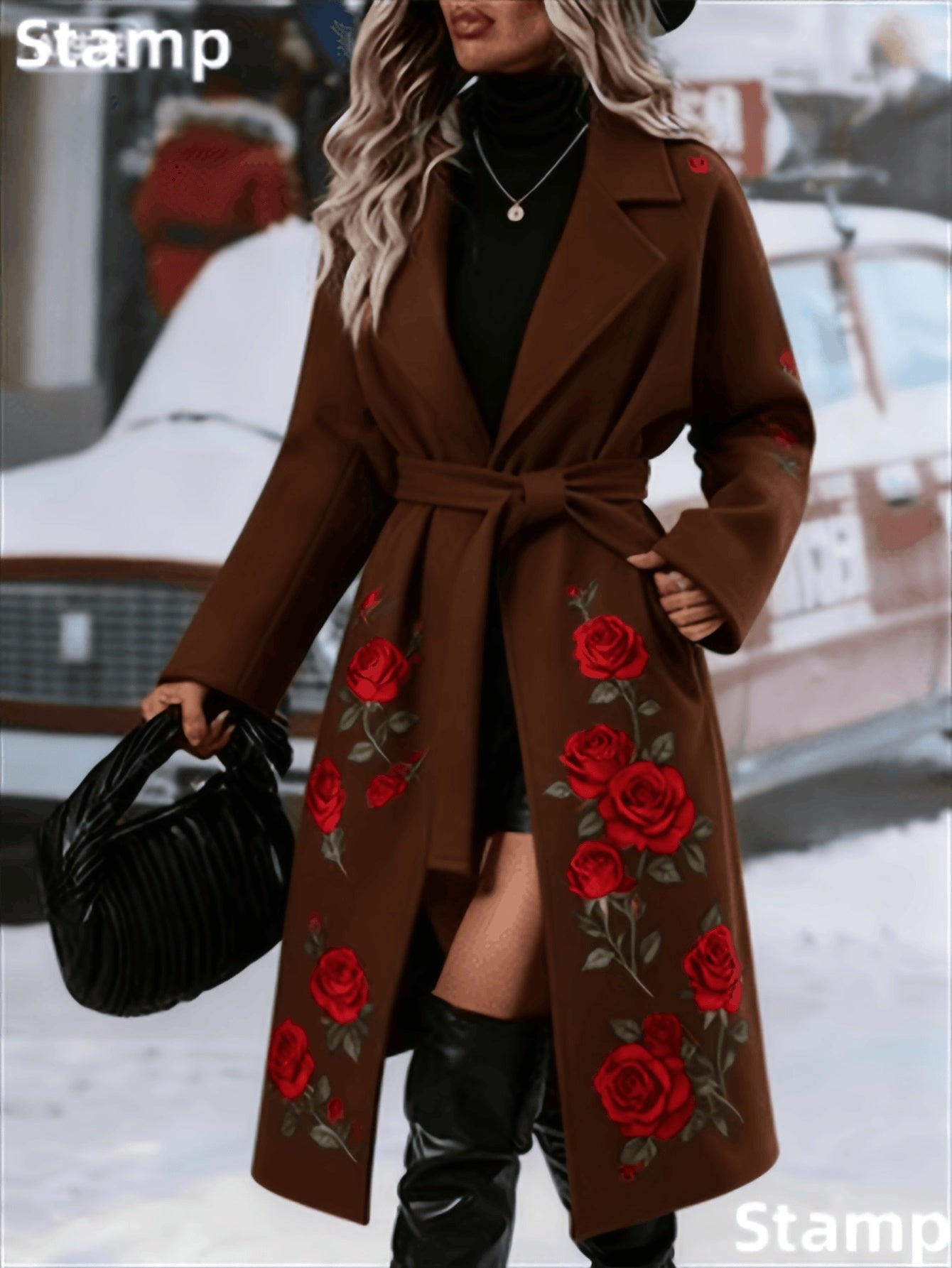 Fashionable Casual Long Coat
