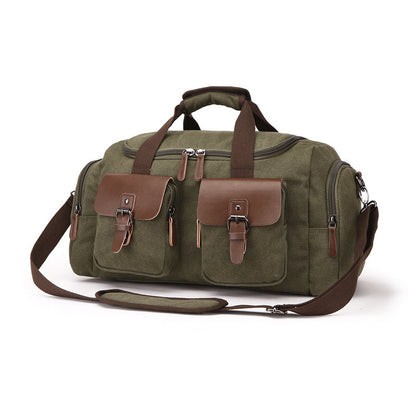 European & American Style Canvas  Travel Portable Bag