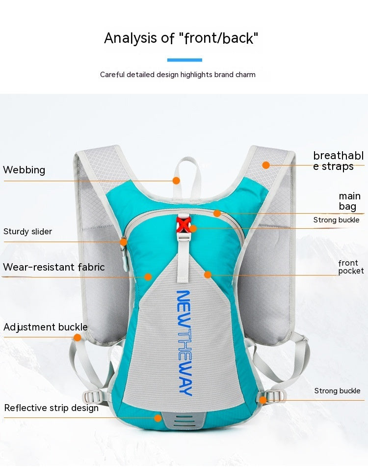 NylonCycling Sports Outdoor Waterproof Foldable Storage Light