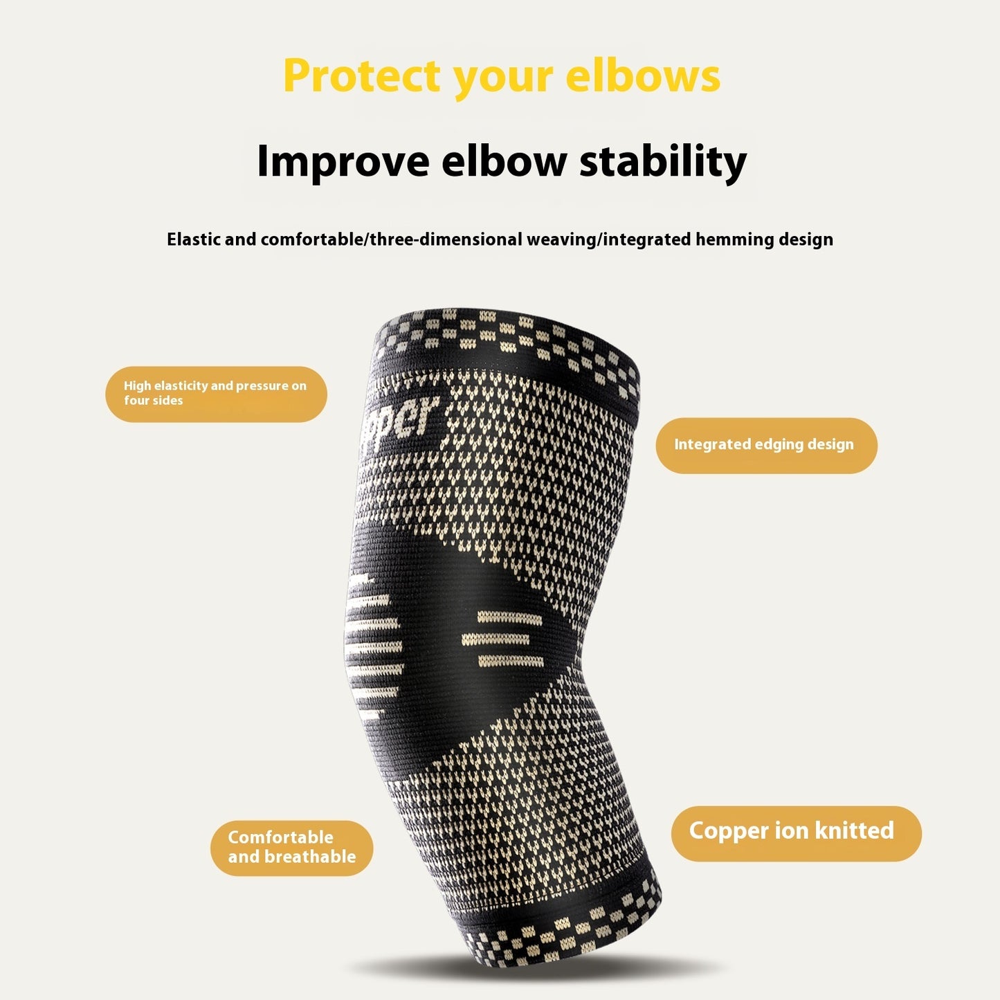 Outdoor Sports Cycling Pressure Anti-elbow Pad Sleeves