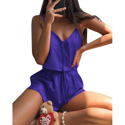 Sling Shorts Casual Home Two-piece Women's Clothing