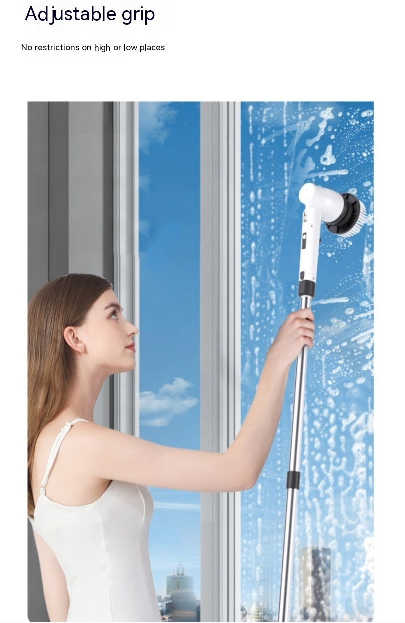 Electric Scrub Brush – 7-in-1 Bathroom & Floor Cleaner