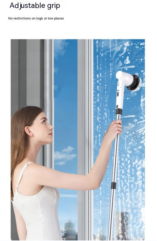 Electric Scrub Brush – 7-in-1 Bathroom & Floor Cleaner