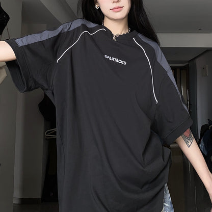 Women's INS Summer Loose Short Sleeve T-shirt Oversize