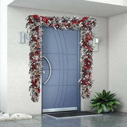 Christmas Decoration Garland Wall Hanging Door Curtain Home