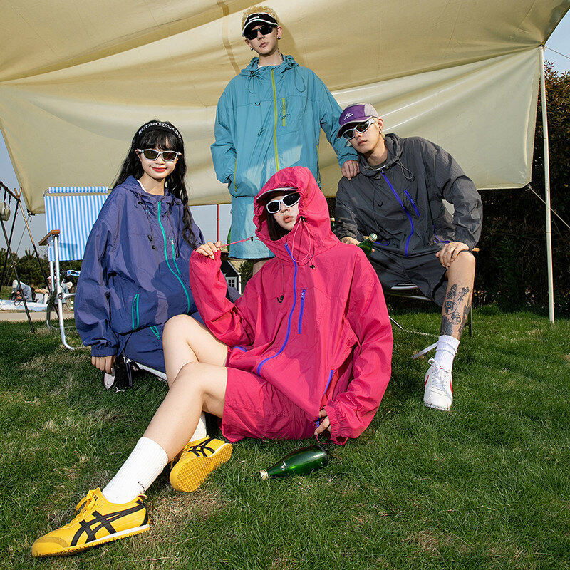 Sun Protection Clothing Suit Men's And Women's Same Quick-drying Shorts Nylon