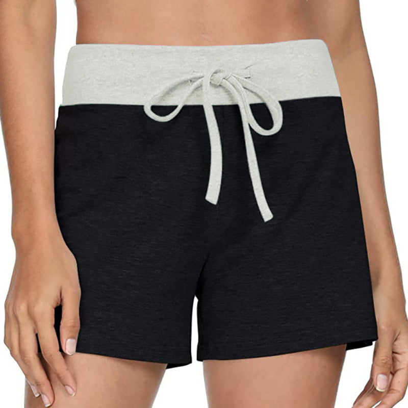 Women's Summer Home Leopard Print Casual Shorts