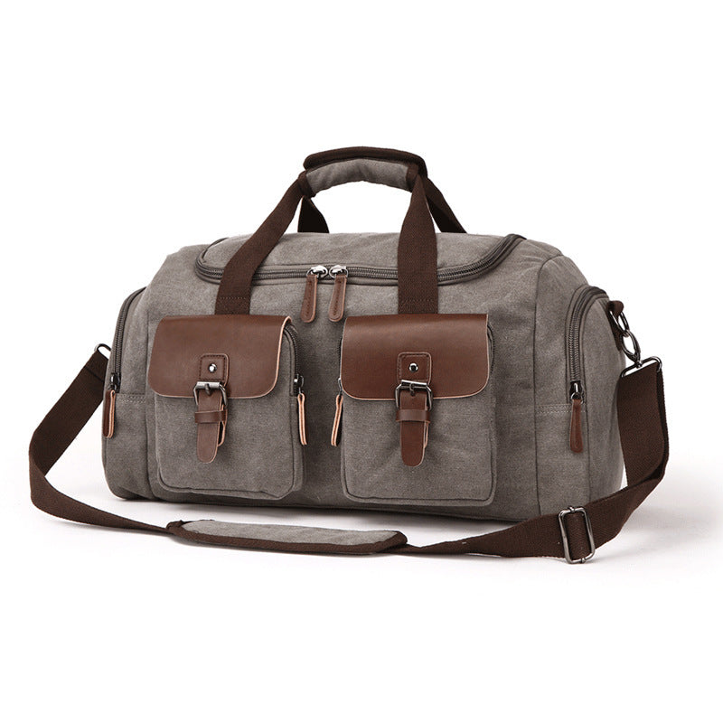 European & American Style Canvas  Travel Portable Bag