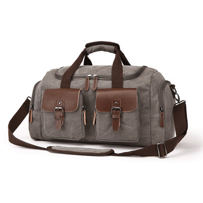European & American Style Canvas  Travel Portable Bag