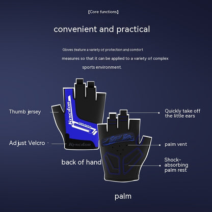 Outdoor Half-finger Riding Gloves Sports Fitness