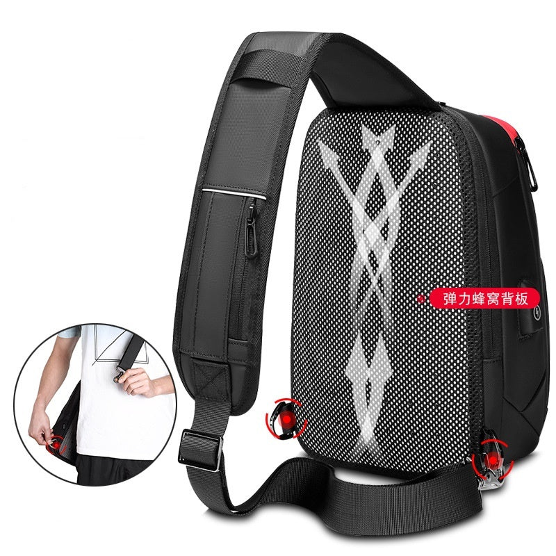 Compact Men's Sling Bag – Lekker Waterproof Travel Buddy