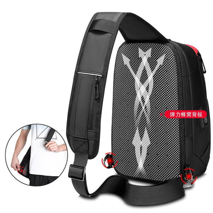 Compact Men's Sling Bag – Lekker Waterproof Travel Buddy