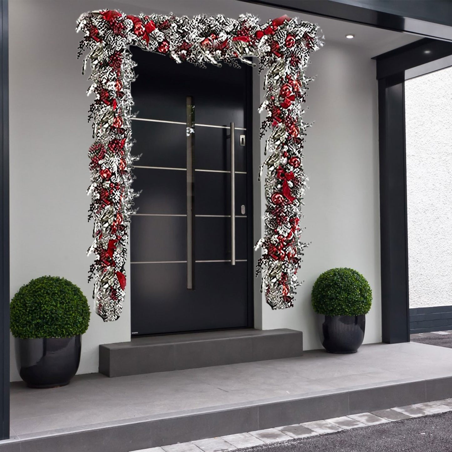 Christmas Decoration Garland Wall Hanging Door Curtain Home