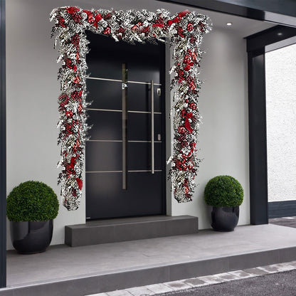 Christmas Decoration Garland Wall Hanging Door Curtain Home