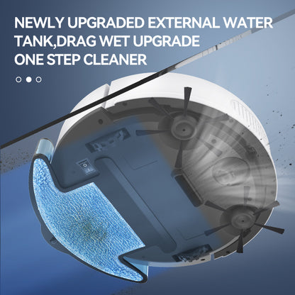 Smart Robot Vacuum – App Control, Large Tank & Strong Suction