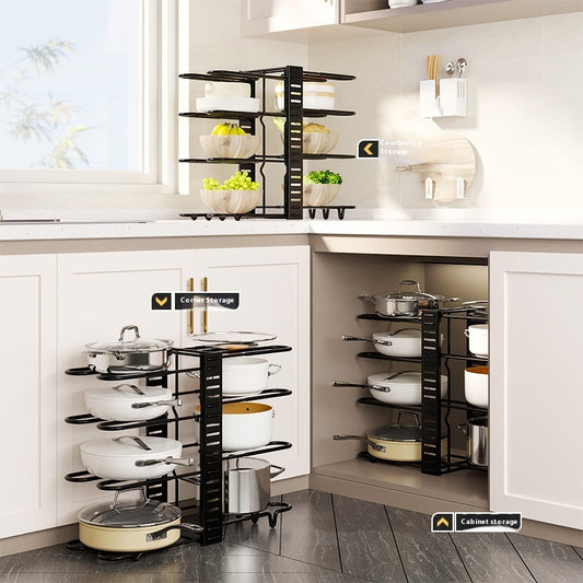 Ezzilife Foldable Kitchen Rack,  Multi-Use & Compact