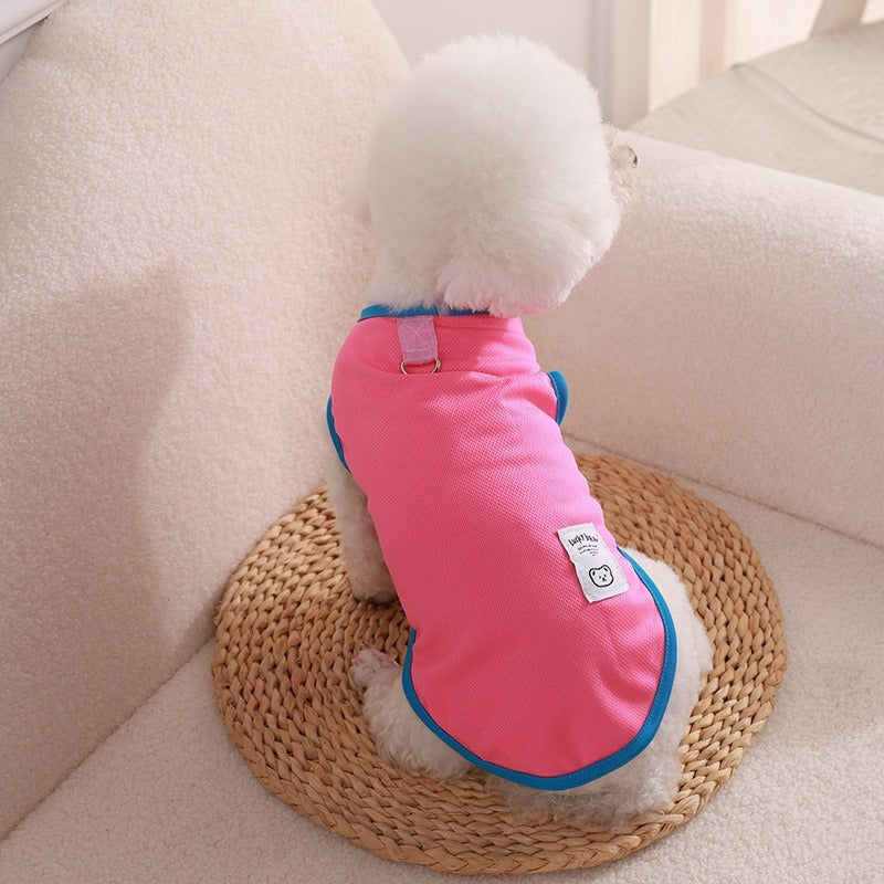 Thin Summer Clothing Teddy Pet Clothes Vest