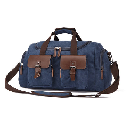 European & American Style Canvas  Travel Portable Bag