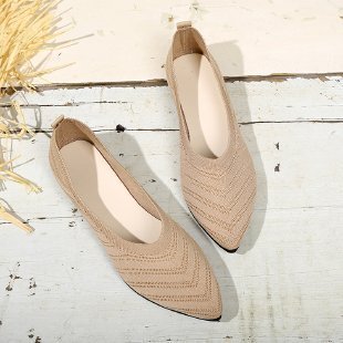 Flat Chic Pointed Toe & Comfy Designer Shoes
