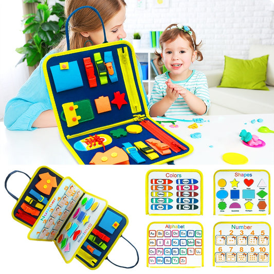 Baby Busy Book – Fun Educational Toy for Little Learners