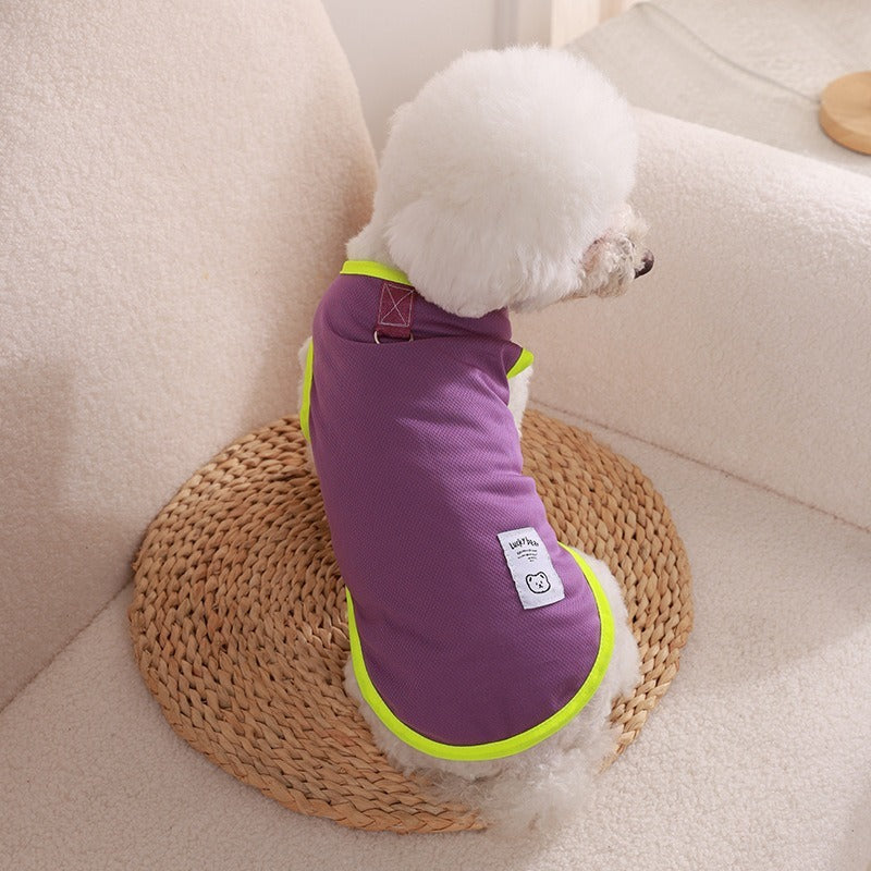 Thin Summer Clothing Teddy Pet Clothes Vest