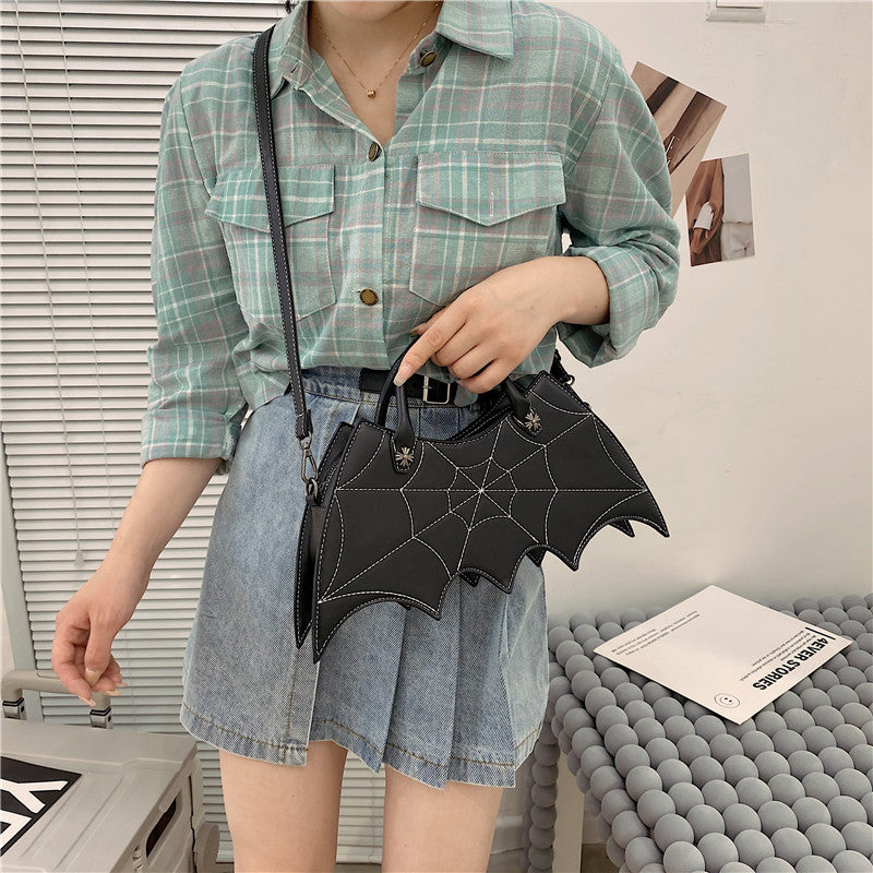 Spider Web Shoulder Bag, Halloween Style Crossbody