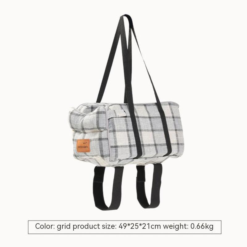 Travel Pet Seat Bag – Secure & Cozy for On-the-Go Adventures
