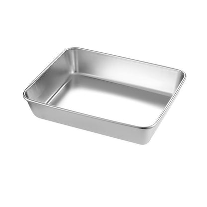 Thickened Stainless Steel Plate Household With Lid
