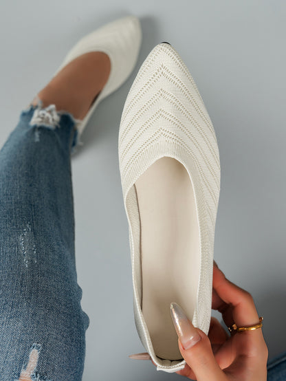 Flat Chic Pointed Toe & Comfy Designer Shoes