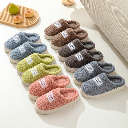 Non-Slip Indoor & Outdoor  Warm Fluffy Slipper Slides