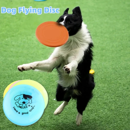Silicone Flying Disc – Fun Chew Toy for Dogs & Cats