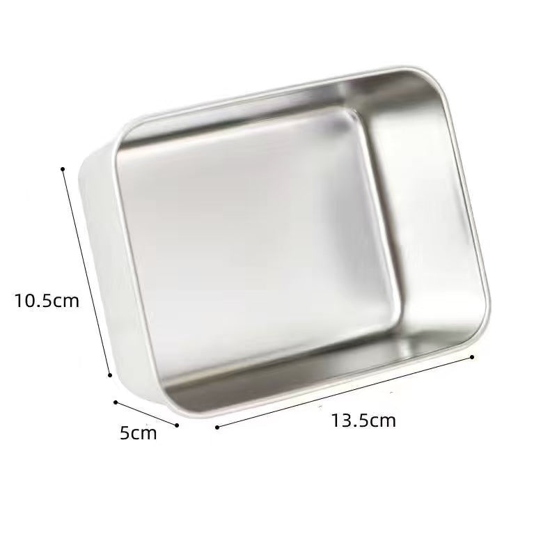 Thickened Stainless Steel Plate Household With Lid