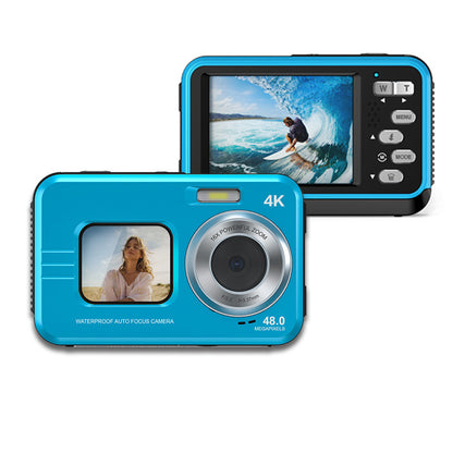 Outdoor Sports HD Dual Screen Photography Waterproof Camera