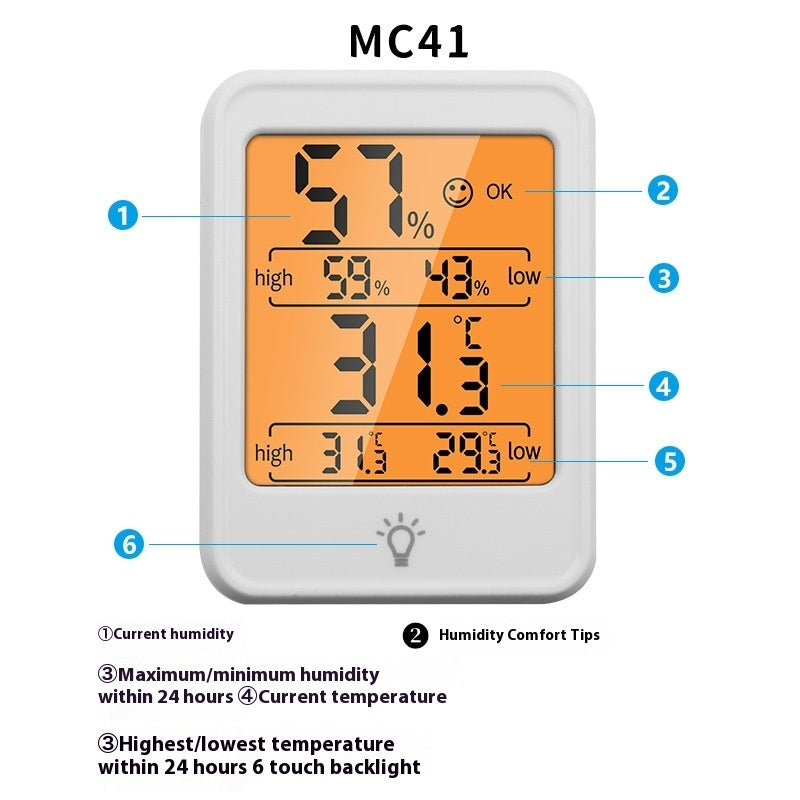 Home Indoor Electronic Hygrometer