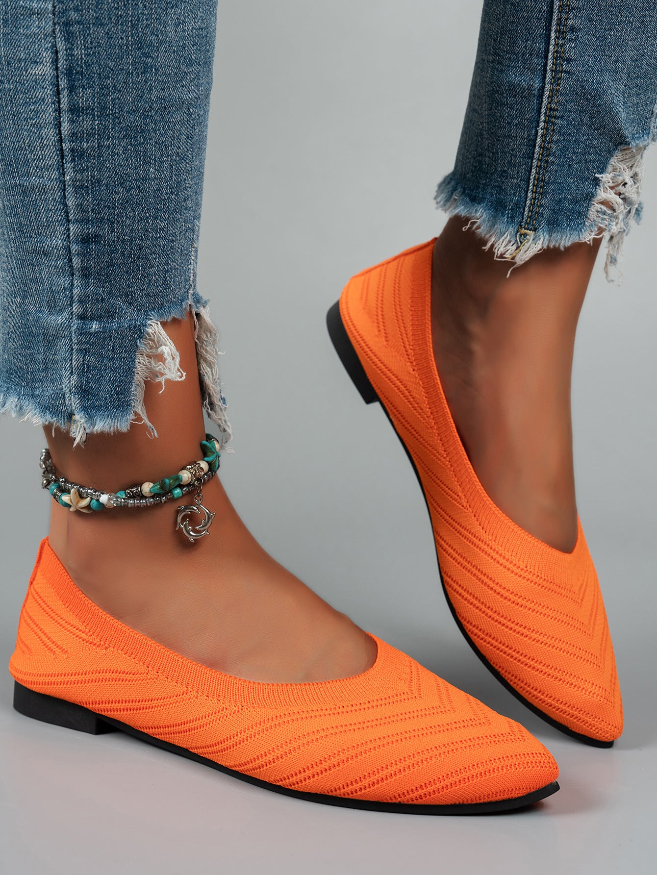 Flat Chic Pointed Toe & Comfy Designer Shoes