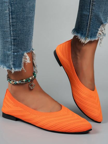 Flat Chic Pointed Toe & Comfy Designer Shoes