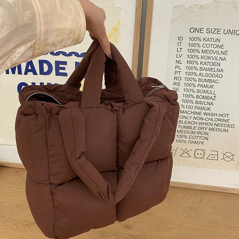 Padded Jacket Bag – Fashionable & Spacious Tote