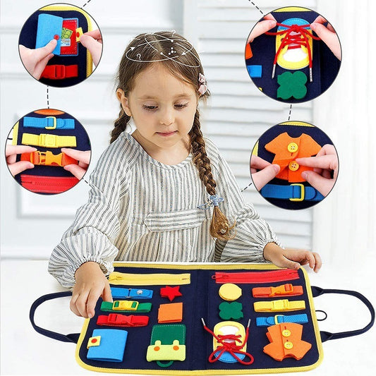 Baby Busy Book – Fun Educational Toy for Little Learners