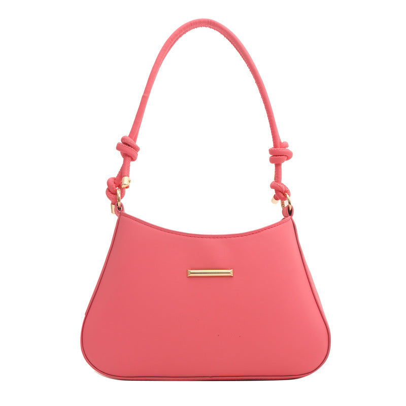 High Elegant Small Square End Armpit Bag for Women