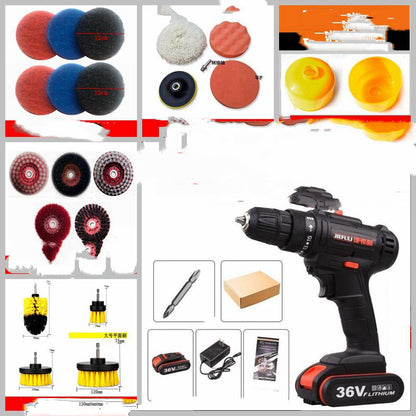 Electric Drill Cleaning Brush Carpet Brush Tile Cleaning Kitchen Cleaning Brush Floor Brush